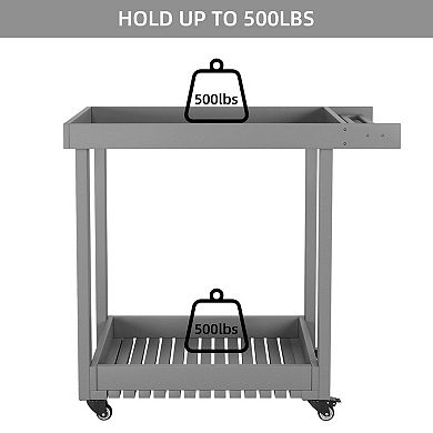 ANIXOL Heavy Duty Rolling Utility Cart