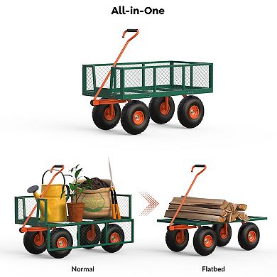 ANIXOL Steel Garden Utility Cart
