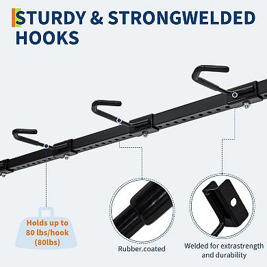 ANIXOL Freestanding Bike Storage Rack
