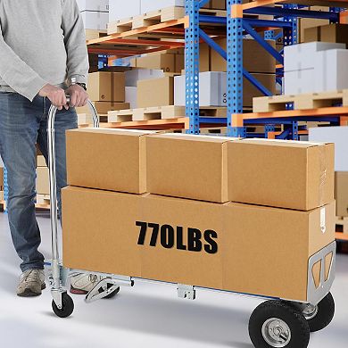 ANIXOL 2-in-1 Folding Hand Truck Dolly