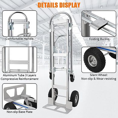 ANIXOL 2-in-1 Folding Hand Truck Dolly