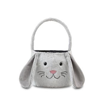 Easter Bunny Basket Rabbit Ear Bucket Bag Egg Candy Gift Holder