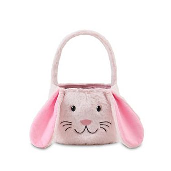 Easter Bunny Basket Rabbit Ear Bucket Bag Egg Candy Gift Holder