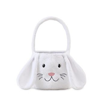 Easter Bunny Basket Rabbit Ear Bucket Bag Egg Candy Gift Holder