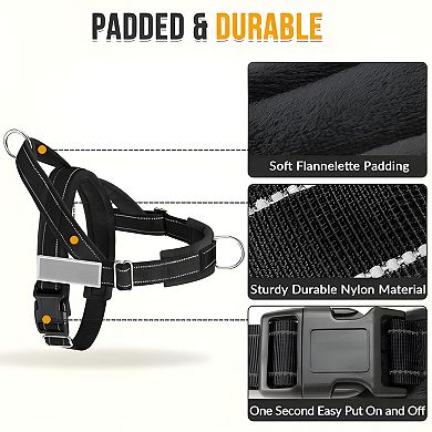 No Pull Dog Harness Set