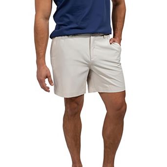 Men’s Elastic Waist Casual Shorts with Pockets