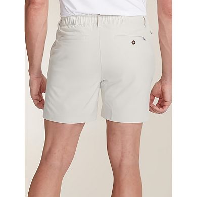 Men’s Elastic Waist Casual Shorts with Pockets