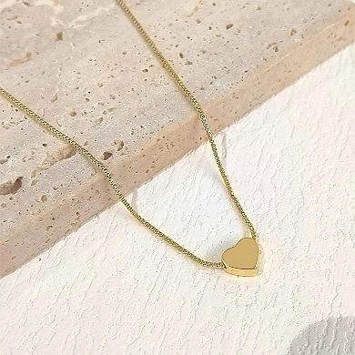 Dainty Heart Pendant Necklace