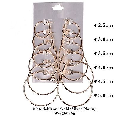 Classic Hoop Earring Collection