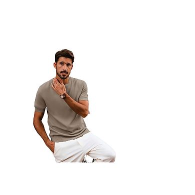 Men’s Casual Crewneck Short Sleeve Tees