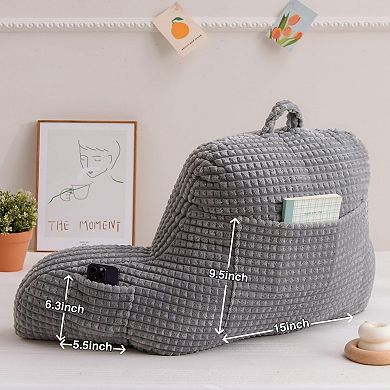 Reading Pillow Wedge Backrest Arms Support Lounger Bed Couch