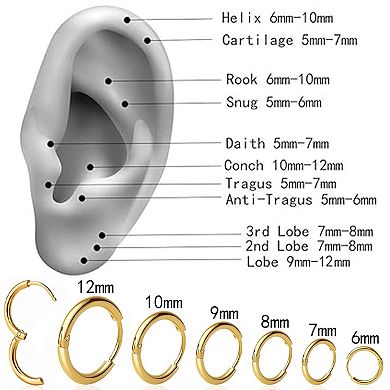 Dainty Mini Hoop Earrings