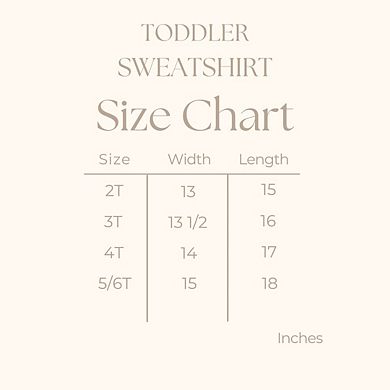 Mini Smiley Hey I Love You Circle - Toddler Graphic Sweatshirt