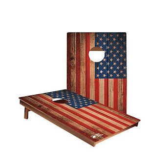 Backyard Series 2'x3' Tailgate Size Cornhole Set - Includes (2) Boards & (8) Resin Filled Bags