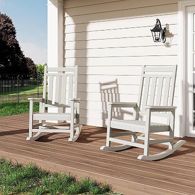 Rocking Chair Outdoor Set of 2