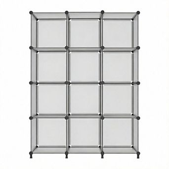 3pack Cube Storage Organizer Stackable Closet Shelves for Home