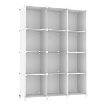 3pack Cube Storage Organizer Stackable Closet Shelves for Home