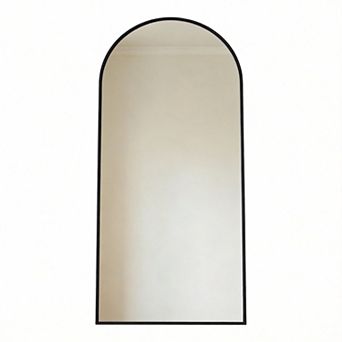 Arched Full Length Floor Mirror Leaning or Wall Mounted 71"L x 32"W