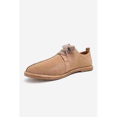 Denora Leather Lace Up Shoes (Women)