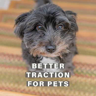 Premium Jute Braided Indoor Stair Treads, Oval/Rectangular, 8" x 28" (Set of 13)