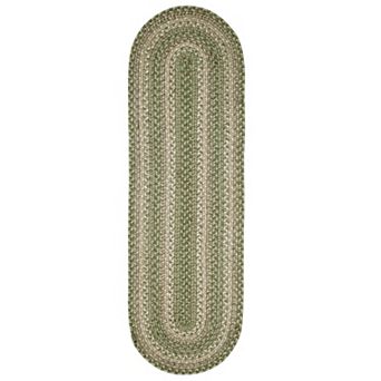 Premium Jute Braided Indoor Stair Treads, Oval/Rectangular, 8" x 28" (Set of 13)