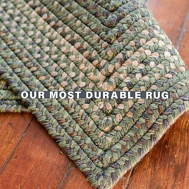 Homespice Cedar Ridge Ultra Durable Braided Rugs, Washable Indoor/Outdoor Braided Rug