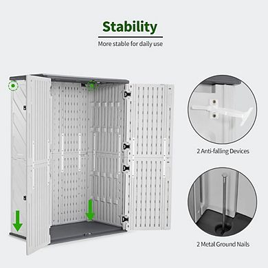 Plastic Outdoor Storage Shed