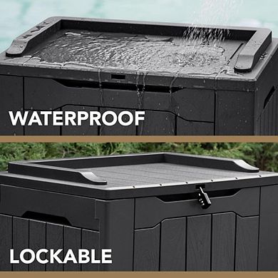 30-Gallon Patio Storage Deck Box