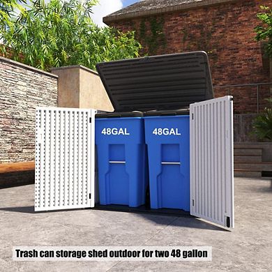 Resin Outdoor Storage Shed