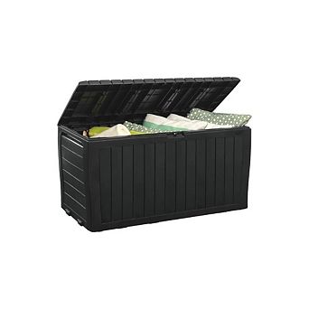 Curved 71-Gallon Patio Storage Box