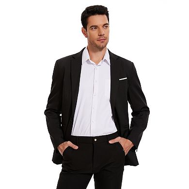 Men's Casual Blazer Casual Coat Buttons Suit Jackets