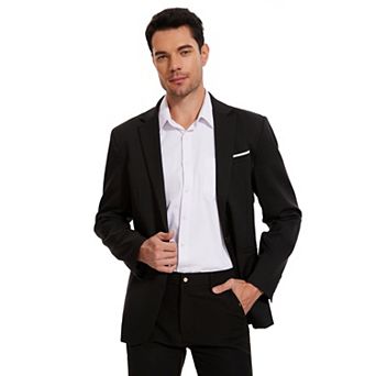 Men's Casual Blazer Casual Coat Buttons Suit Jackets