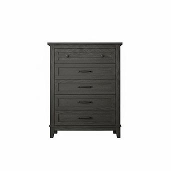 5-Drawer Dresser-41.3"Tall Vertical Wooden,Freestanding Closet Chest with Large Storage for Bedroom