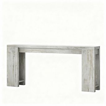 Farmhouse Entryway Console Table, 70.9" Long, Multi-Use