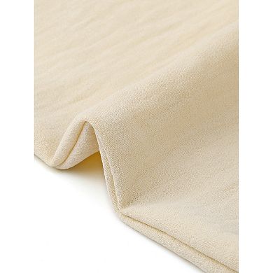 Casual Pants for Women Summer Drawstring Lantern Cropped Wide Leg Pants