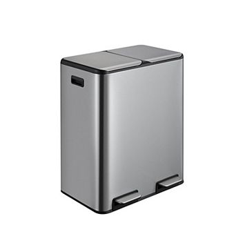 Stainless Steel Trash Can, Fingerprint-Proof