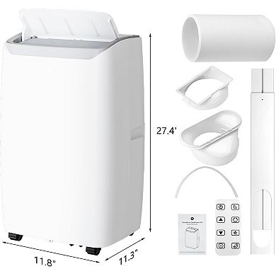 12,000 BTU 3-in-1 Portable AC for 750 Sq.Ft
