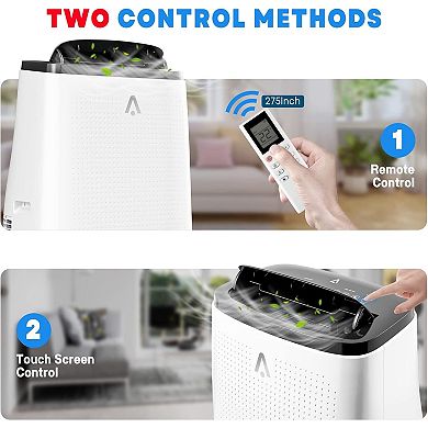 14,000 BTU 3-in-1 Smart Portable AC for Room Up to 750 Sq.Ft
