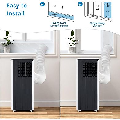 8,000 BTU Portable AC Unit for Room up to 350 Sq.Ft