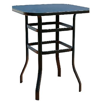 31.5” Square Outdoor Bar Table