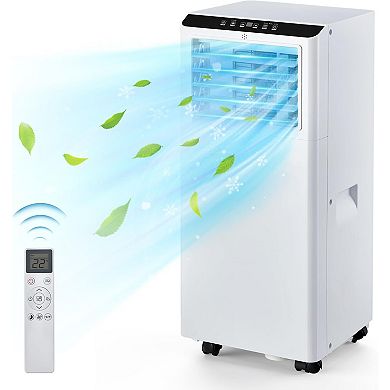 8,000 BTU 3-in-1 Portable AC - Cools 350 Sq.Ft, with Remote for Camping