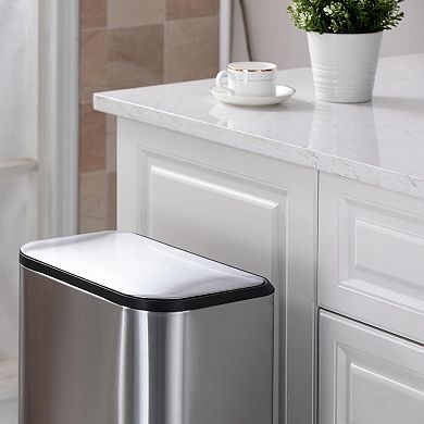 13 Gallon Stainless Steel Trash Can