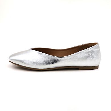 Women's Classic Minimal Round-Toe Ballet Flats for Everyday