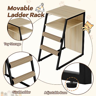 Cat Litter Box Enclosure with Doors