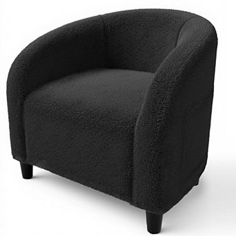 Round Armchair for Bedroom Office Reception