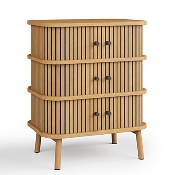 3-Layer Soft Sliding Door Cabinet