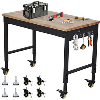 72"x25" Adjustable Heavy Duty Workbench