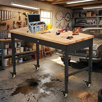 72"x25" Adjustable Heavy Duty Workbench