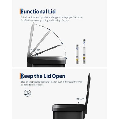 13 Gallon/50 l Trash Can