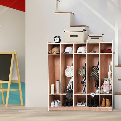 5-Section School Coat Locker